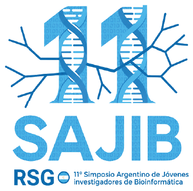 Logo del 11° Simposio Argentino de Jóvenes Investigadores en Bioinformática